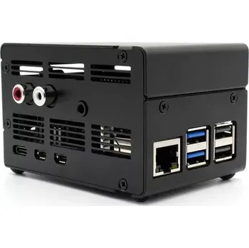 Elektronická stavebnice KKSB Pouzdro pro Raspberry Pi 5, Raspberry Pi DAC+ a DAC Pro zvukové karty