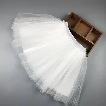 Dívčí princeznovská tutu sukně - SK2306 bílá,38 x 53 cm
