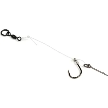 Rybářský háček FAITH Chod Rig hotové návazce na kapra 3ks - dlouhý Velikost háčku: 4