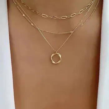 Řetízek Dámský řetízek v moderním designu - 3