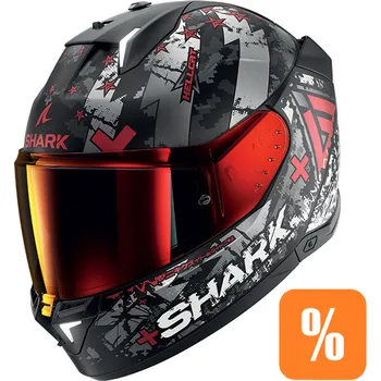 Helma na motorku Shark skwal i3 hellcat mat kur xxl(63-64)