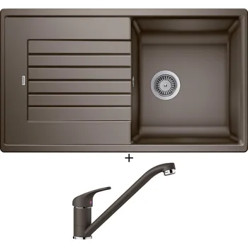Granitový dřez Granitový dřez SET Blanco ZIA 5 S kávová 520519 + Blanco DARAS kávová 517729