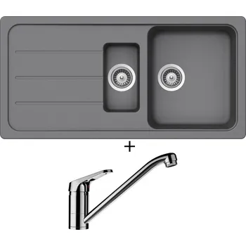 Granitový dřez Granitový dřez SET Schock FORMHAUS D-150L Croma + Schock COSMO 525001 chrom