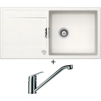 Granitový dřez Granitový dřez SET Schock MONO D-100L Polaris + Schock EVINAS 577000 nerez