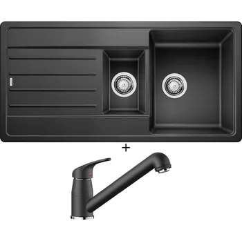 Granitový dřez Granitový dřez SET Blanco LEGRA 6 S antracit 522207 + Blanco DARAS-S antracit 517732