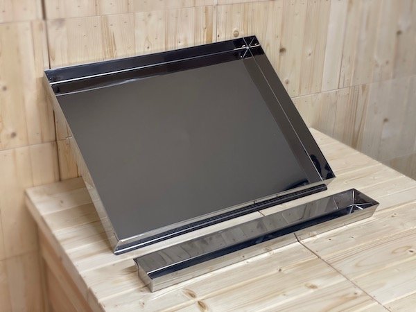 Nerezová vana do slunečního tavidla