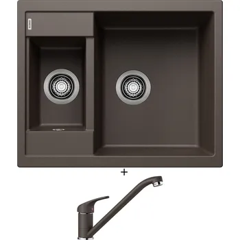 Granitový dřez Granitový dřez SET Blanco METRA 6 kávová 516180 + Blanco DARAS kávová 517729