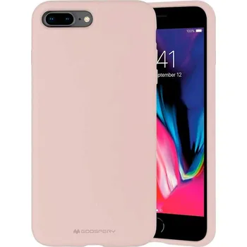 Pouzdro na mobilní telefon Mercury Ochranný kryt pro iPhone 7 PLUS / 8 PLUS - Mercury, Silicone Pink Sand