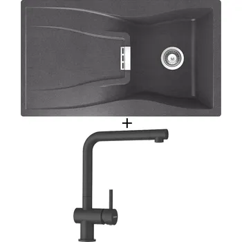 Granitový dřez Granitový dřez SET Schock WATERFALL D-100 Stone + Schock EPOS 540027 Stone