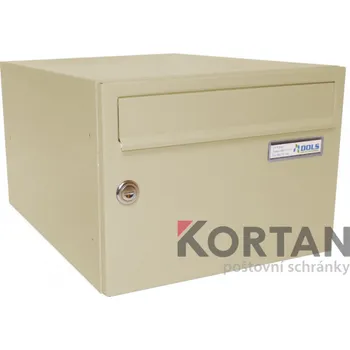 Poštovní schránka Poštovní schránka B-21 RAL 8017 - čokoládová hnědá