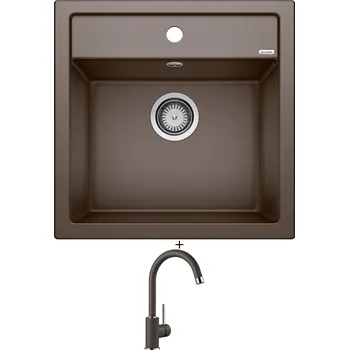 Granitový dřez Granitový dřez SET Blanco DALAGO 5 kávová + Blanco MIDA kávová 519423