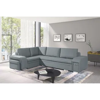 Obývací stěna Sedací souprava Alana L sv.šedá