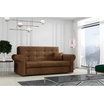 Obývací stěna Rozkládací křeslo Vivian Silver III hnědá