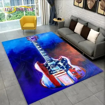 Koberec Koberec s motivem kytar - 17,120x160cm