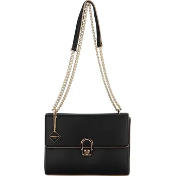 Kabelka Elegantní dámská crossbody Doana, černá