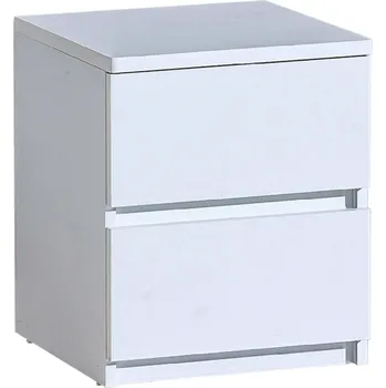 Nábytek Dolmar Dětský noční stolek Arca AR10 Barevné provedení: Bílá - Bílá