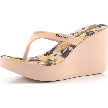 Dámské žabky Ipanema béžové žabky na klínu High Fashion Thong Fem 83521-AQ573Z - 41-42 | P686761