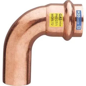 Fitinka FRABOPRESS Cu oblouk 90° 22 MxF 9001