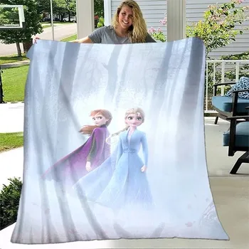 Dětská deka Dětská deka s motivy Ledového království - 2,130x150cm