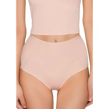 Kalhotky Dámské vyšší hladké kalhotky BBL 164 Babell Barva/Velikost: tělová / S/M