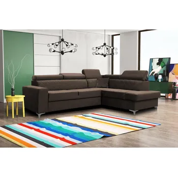 Obývací stěna Sedací souprava Silk P hnědá