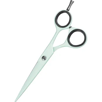 Kadeřnické nůžky Sibel Retro Summer kadeřnické nůžky na vlasy 5.5", tyrkysové