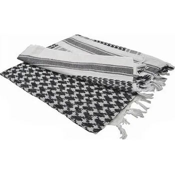 Šátek CONDOR OUTDOOR Šátek SHEMAGH BÍLO-ČERNÝ