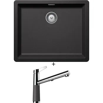 Granitový dřez Dřez pod desku SET Schock GREENWICH N-100L U Stone + Schock SC-510 554120 Stone