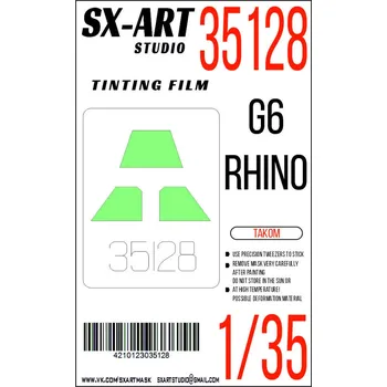 Plastikový model SX-ART 1/35 Tinting film G6 Rhino (TAKOM)