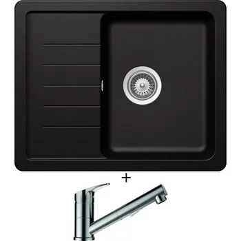 Granitový dřez Granitový dřez SET Schock TOLEDO D-100XS Magma + Schock EVINAS 577120 nerez