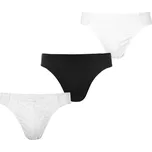 pánské slipy SLAZENGER - 3 pack - BLACK/GREY/WHITE - 3XL (Slazenger 3 Pack Briefs Mens)