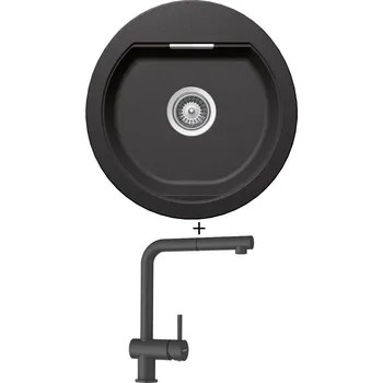 Granitový dřez Granitový dřez SET Schock MONO R-100 Stone + Schock EPOS 540127 Stone