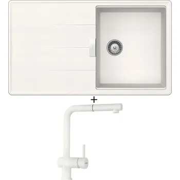 Granitový dřez Granitový dřez SET Schock TIA D-100 Polaris + Schock EPOS 540127 Polaris