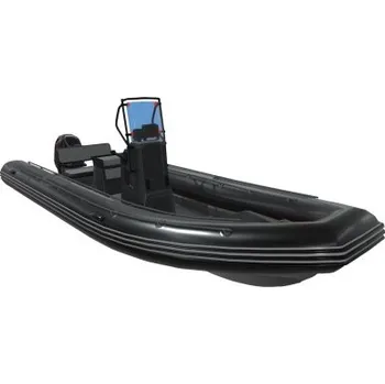Člun Člun nafukovací Zodiac PRO 6.5 Strongan válce černé trup tmavě šedý