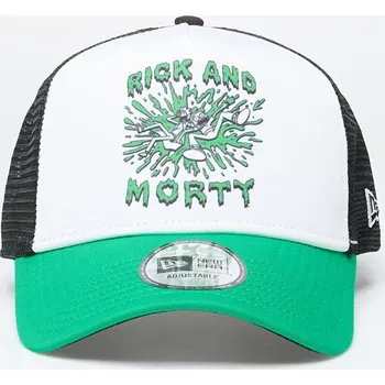 Kšiltovka Kšiltovka New Era x Rick And Morty 9Forty Trucker Snapback Green/ Black/ White Universal
