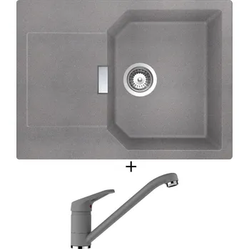 Granitový dřez Granitový dřez SET Schock MANHATTAN D-100S Croma + Schock COSMO 525001 Croma