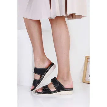 Dámské pantofle KOKA Shoes fashion Pantofle na klínku KH-1107B Velikost: 40