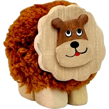 Dětsný nábytek 2Kids Toys Dřevěná figurka XL pompon Lev