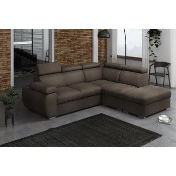 Obývací stěna Sedací souprava Bodie V pravá hnědá