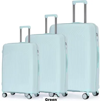 Cestovní kufry odolná sada 3 ks L,M,S - Extremely Durable Collection PP802 modrá