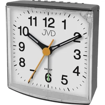 Budík Analogový budík JVD SRP002.2 s plynulým chodem
