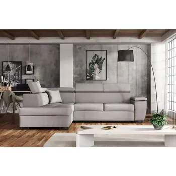 Sedací souprava Sedací souprava Wiliam L šedá Bloom 14 - doprava zdarma - SLEVA 3% s kodem radost25