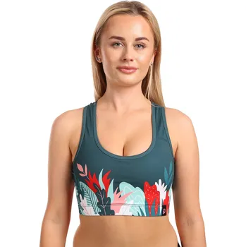 Podprsenka Veselá dámská sportovní podprsenka Dedoles Šum listí (D-W-AW-SB-C-C-1345) S Možnost vrácení zboží ZDARMA do 120 dnů!