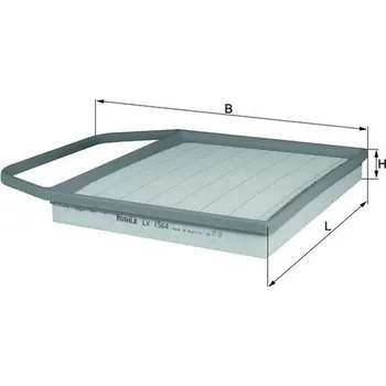 Vzduchový filtr Vzduchový filtr MAHLE LX 1564