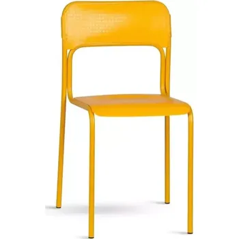 Jídelní židle Židle ASCONA stohovatelná - žlutá - SLEVA 3% s kodem radost25