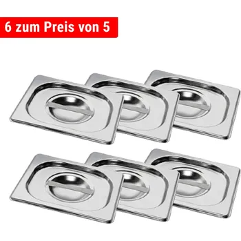 Nádobí G.Gastro Víko z nerezové oceli GN 1/6