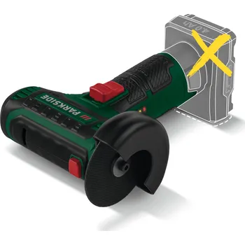 úhlová bruska Parkside PWSA 12 C2 bez akumulátoru a nabíječky