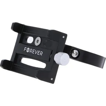 Forever DRŽÁK MOBILNÍHO TELEFONU NA ŘIDÍTKA | HLINÍK | ČERNÁ BARVA