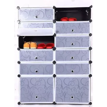 Botník Organizér na boty Bekim TYP 2 - černý - SLEVA 3% s kodem radost25