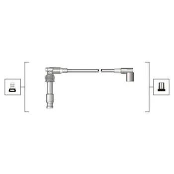 Zapalovací kabel Sada kabelů pro zapalování MAGNETI MARELLI 941319170046
